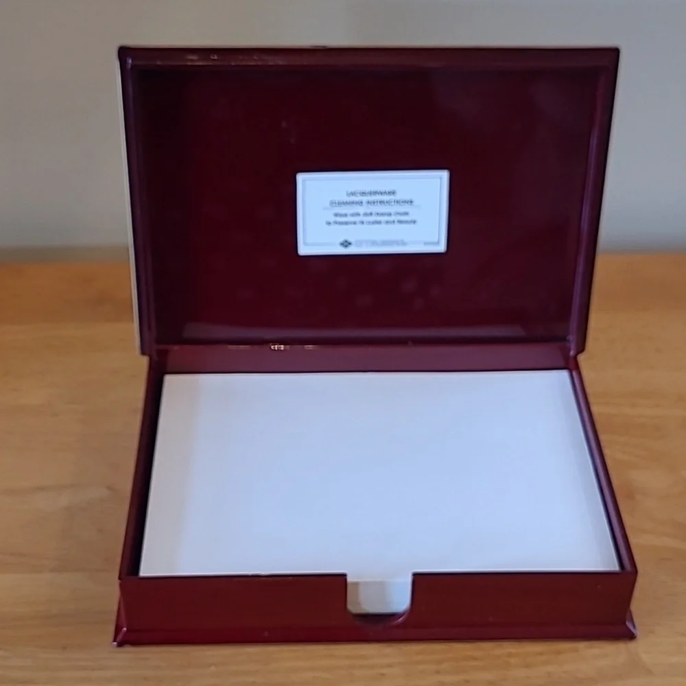 OTAGIRI Vintage 'Magnolia' Decorative Notepad Holder Box - Picture 7 of 16